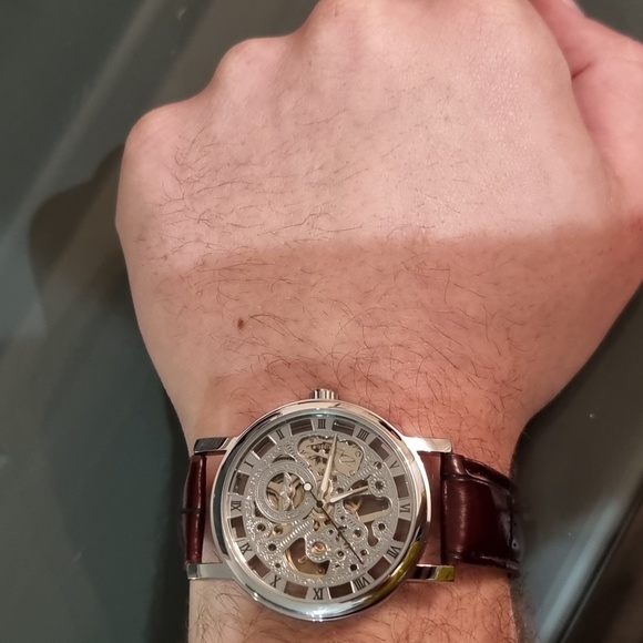 Winner Royal Unique Mechanical Hand Wind Men's Watch - Picture 5 of 5